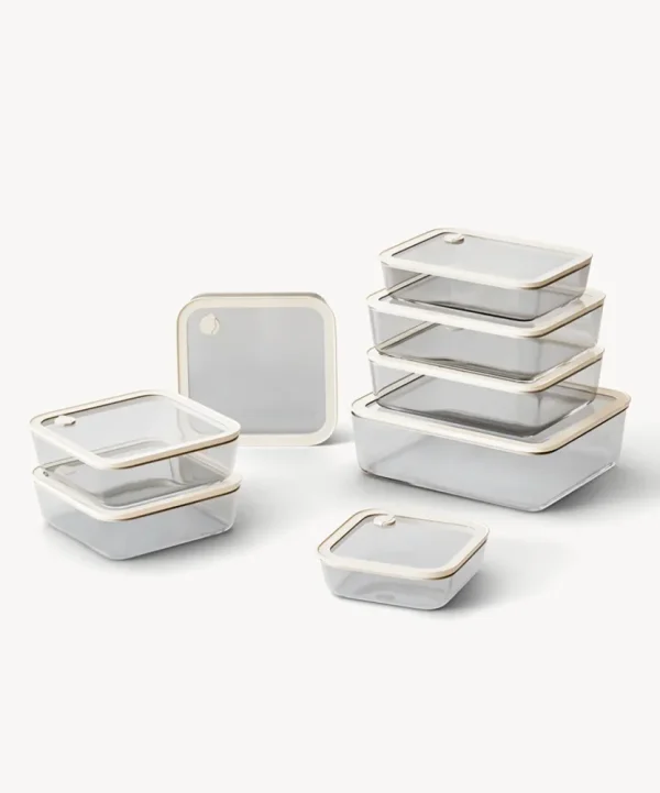Vershoudbakjes Voordeel bundel transparant 8 stuks
