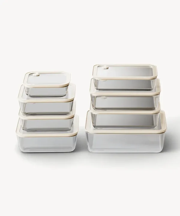 Vershoudbakjes Voordeel bundel transparant 8 stuks