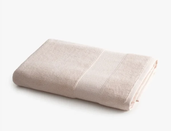 Ecocotton Lara Badlaken Licht Zalm 80x150 cm