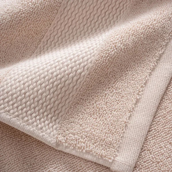 Ecocotton Lara Badlaken Licht Zalm 80x150 cm