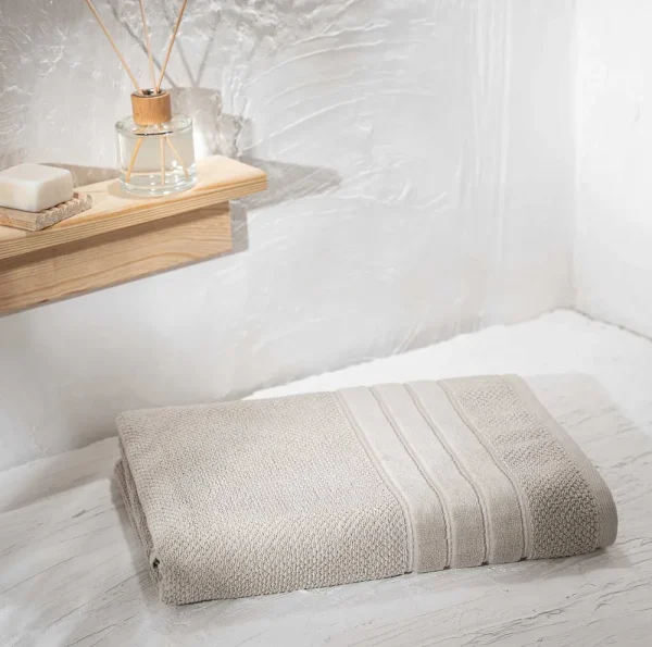 Ecocotton Anna Badlaken 80x150cm Beige