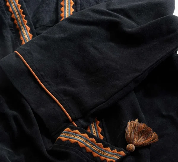 Ecocotton Hazar Dames Kamerjas Biologisch Katoen Antraciet