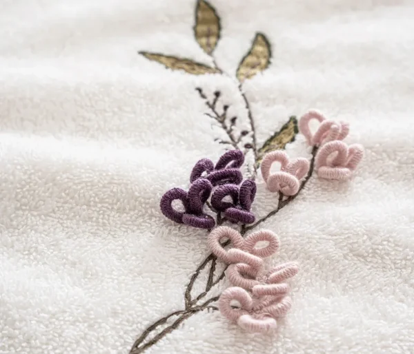 Ecocotton Olivia 4-delige babyponchoset van biologisch katoen, crèmekleurig