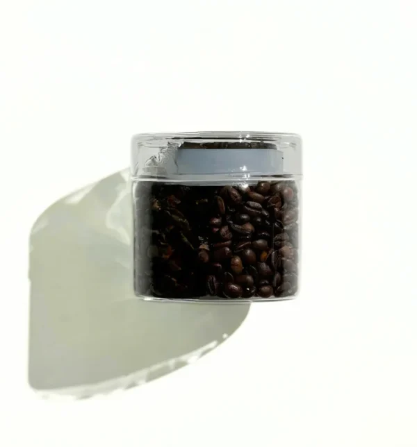 Glazen Voorraadpotten set van 2 rond 500 ml