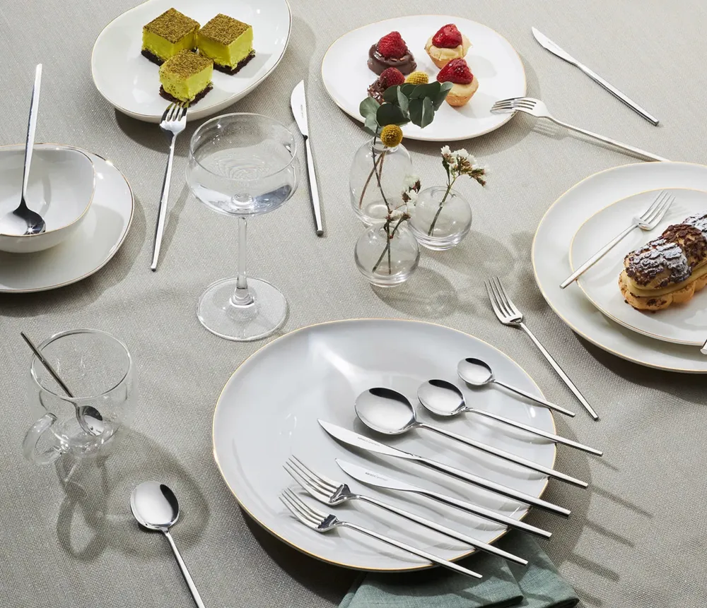 Karaca Mild 84 Delig 316+ Premium Bestek Set voor 12 Personen - Afbeelding 4