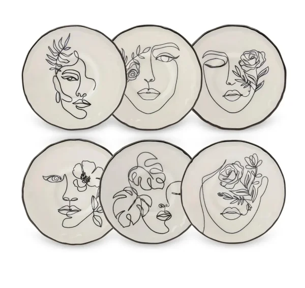 Karaca Face theeset voor 6 personen