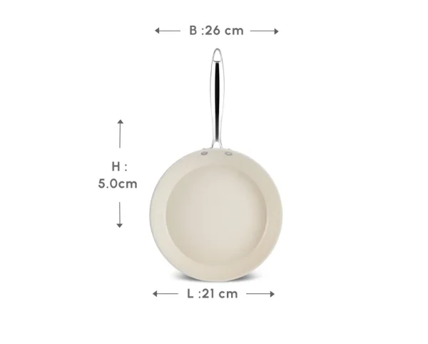 Karaca Swiss Crystal Almond Pan 26 Cm