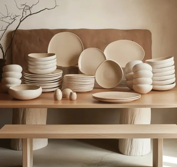 Karaca Earth Collection Cupid 55-delig Set 12 Personen Servies