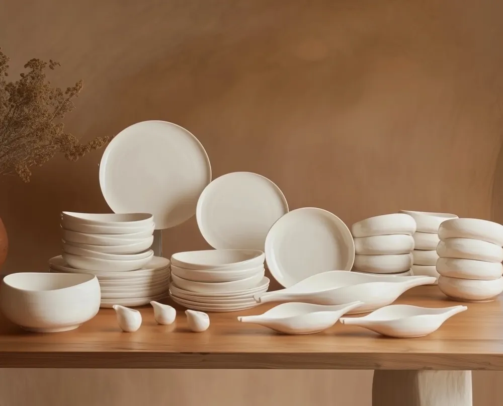 Karaca Earth Collection Clay 55-delige Serviesset voor 12 Personen - Afbeelding 2