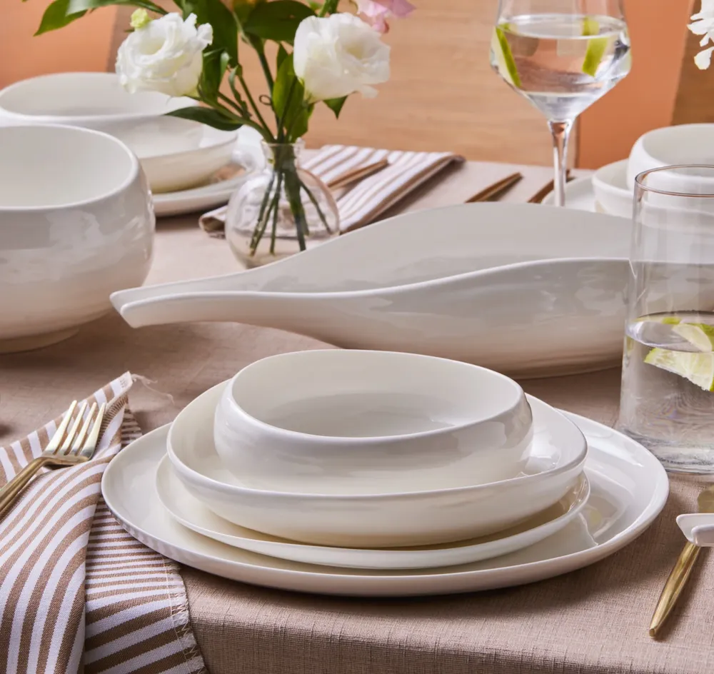 Karaca Earth Collection Clay 55-delige Serviesset voor 12 Personen - Afbeelding 4