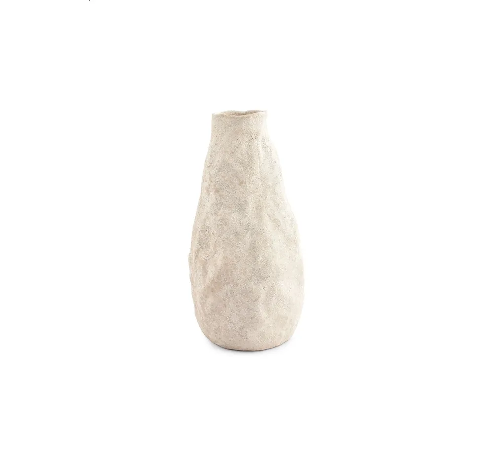 S&P Vaas 17xH33,5cm beige Cave