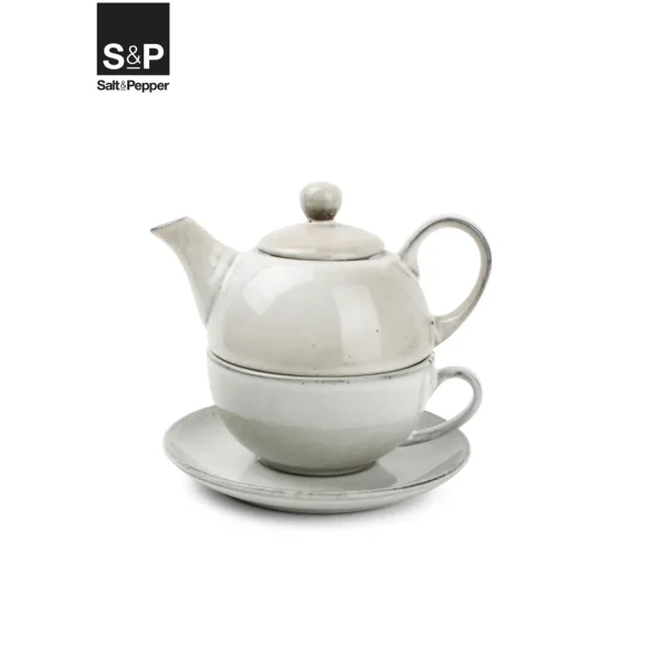 S&P Tea for one set groen Artisan