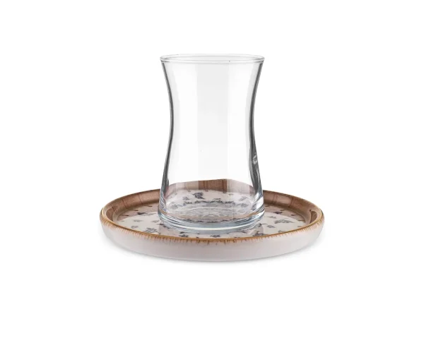 Karaca Elena 12-delige theeglazen set