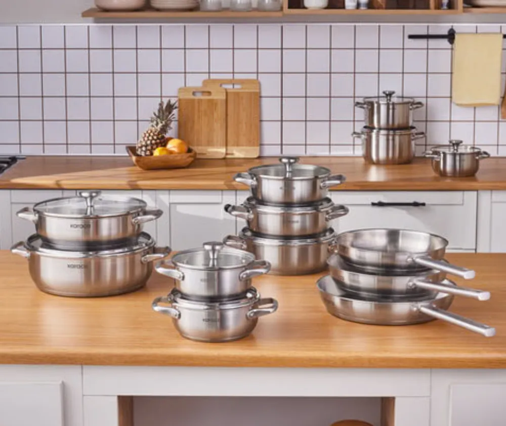 Karaca Elite roestvrijstalen inductie kookpot met deksel, 14 cm, zilver - Afbeelding 5