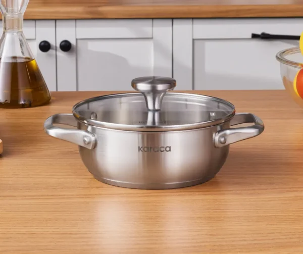 Karaca Elite stalen ondiepe braadpan 18 cm
