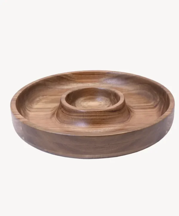 Acacia Duo snackschaal rond