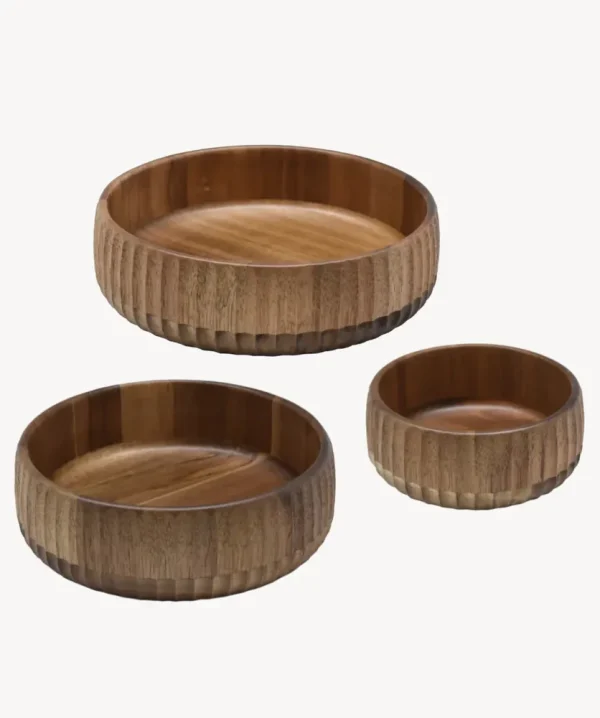 Acacia Stripe Bowl