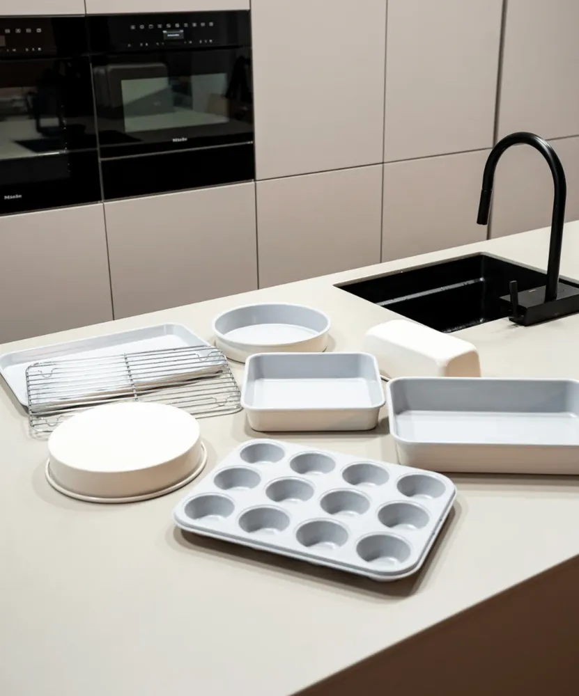Bakvorm- en ovenset 6-delig - Afbeelding 1
