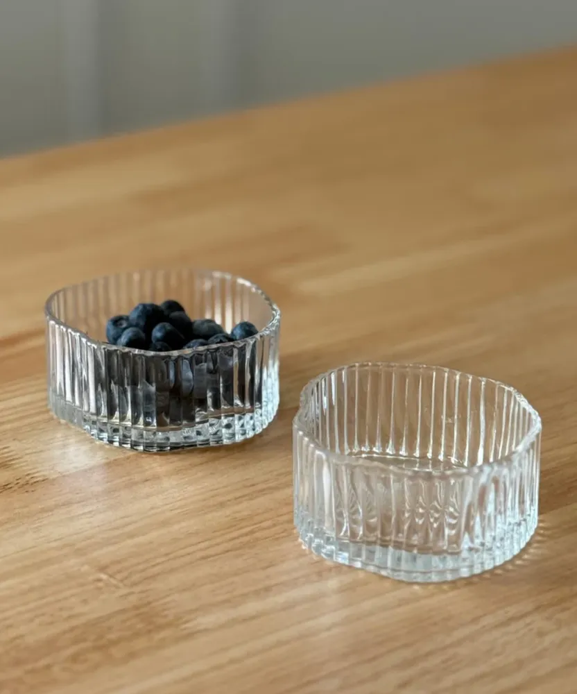 Linea glazen schalen | 6 stuks - Afbeelding 1