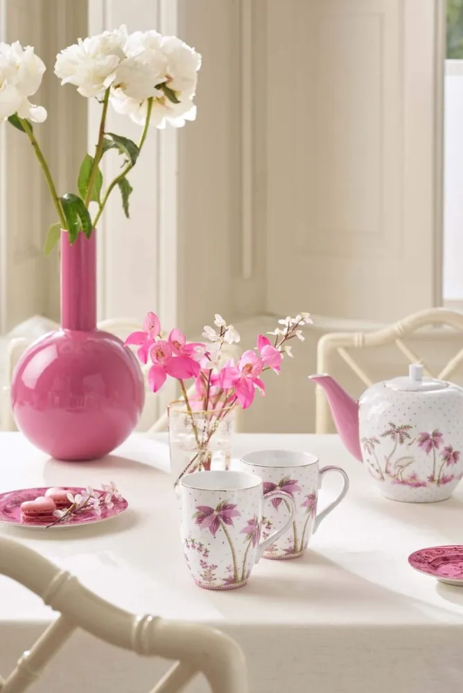 Pip Studio Set/2 Mokken Klein Jolie Stippen Goud Roze - Afbeelding 2