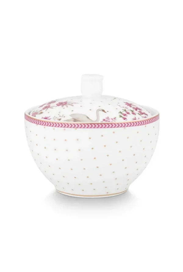 Pip Studio Suikerpot Jolie Stippen Goud Roze