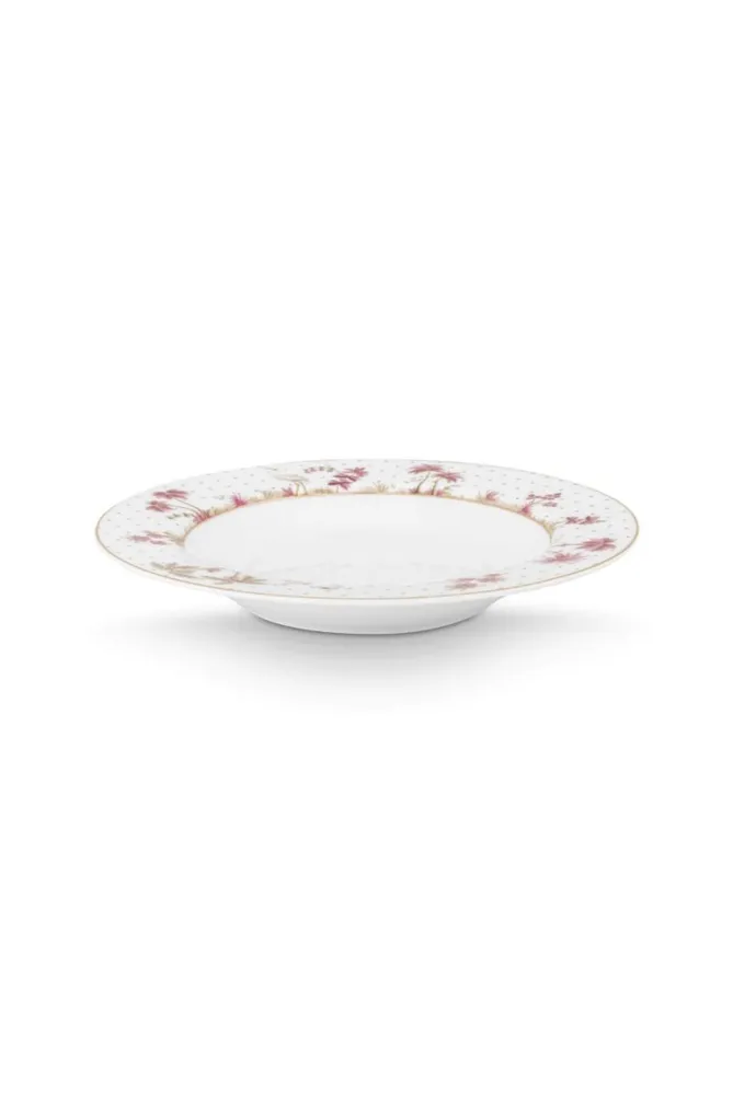 Pip Studio Diep Bord Jolie Stippen Goud Roze 21.5cm - Afbeelding 2
