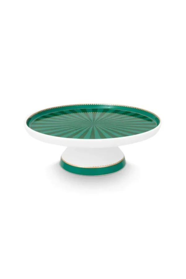 Pip Studio Love Birds Taartplateau Klein Groen