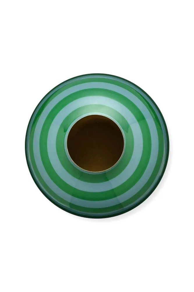 Pip Studio Metalen Vaas Stripes Groen 32cm - Afbeelding 6