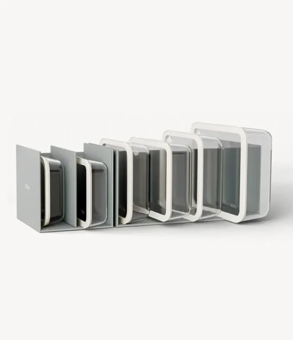 Vershoudbakjes Voordeel bundel transparant 6 stuks + Organizer
