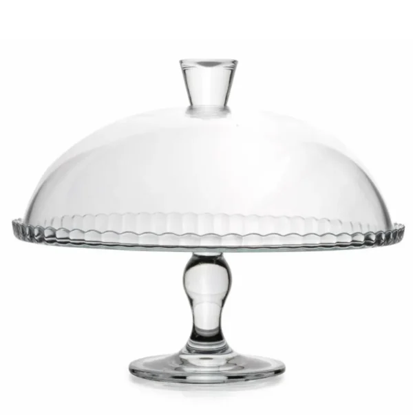 Pasabahce Patisserie glazen taartplateau – 32 cm