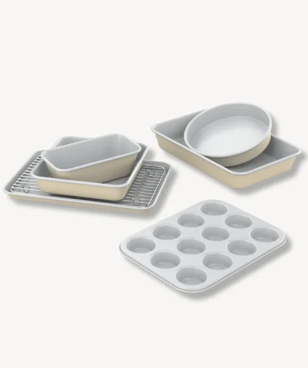 Bakvorm- en ovenset 7-delig + Organizer