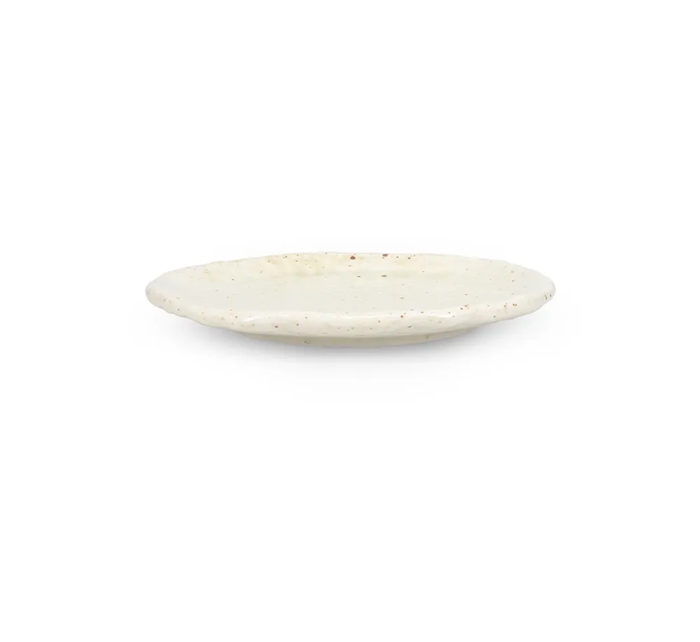 F2D Dessertbord 21CM Beige Vita - Afbeelding 1