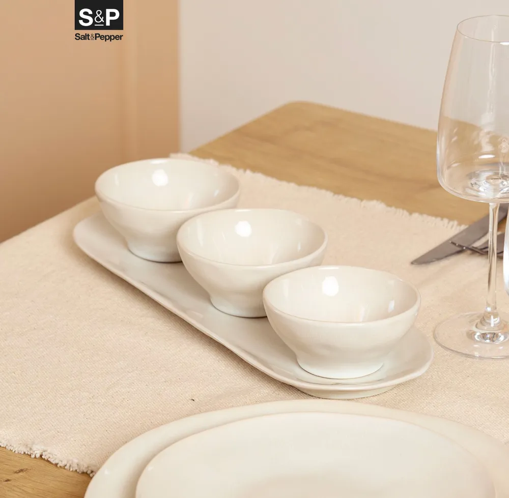 S&P Serveerschaal 36x12,5cm beige Rocca - Afbeelding 3