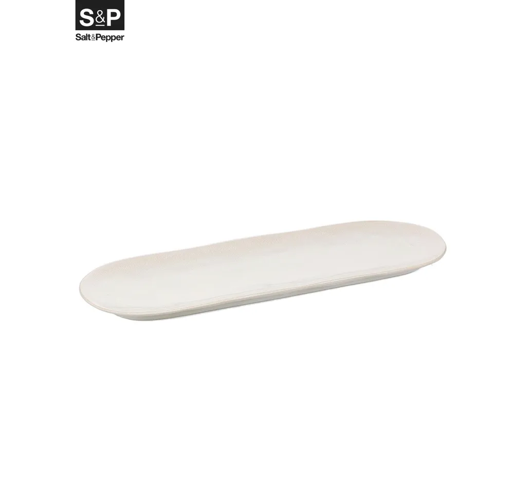 S&P Serveerschaal 36x12,5cm beige Rocca - Afbeelding 1