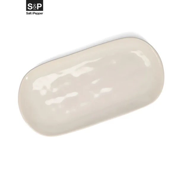 S&P Serveerschaal 36,5x18cm beige Rocca