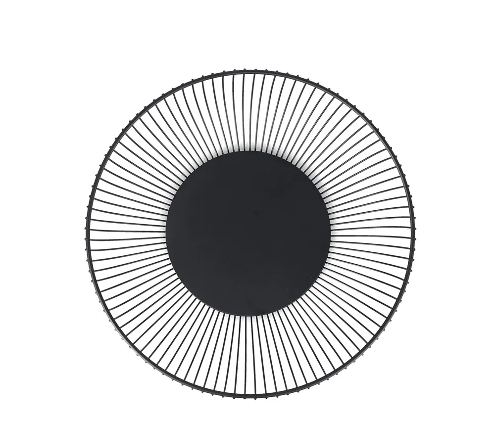 Draadmand 28,5xH8cm zwart Scala - Afbeelding 2