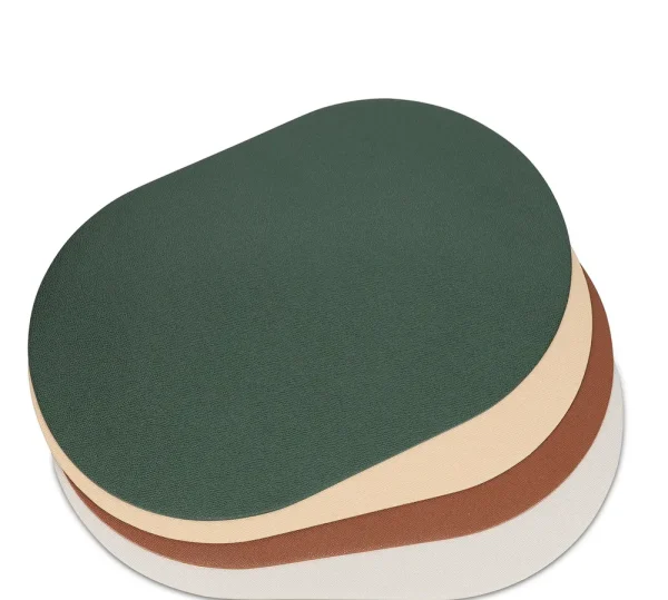 S&P Placemat 45x30cm ovaal wit Tabletop