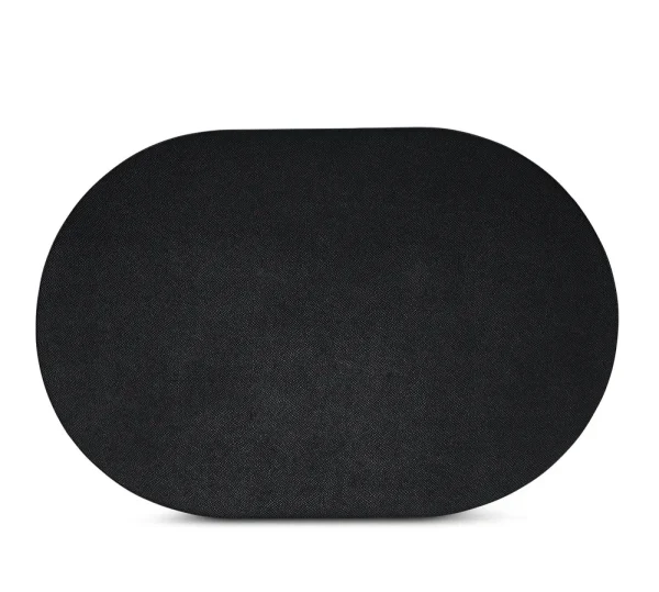 S&P Placemat 45x30cm ovaal zwart Tabletop