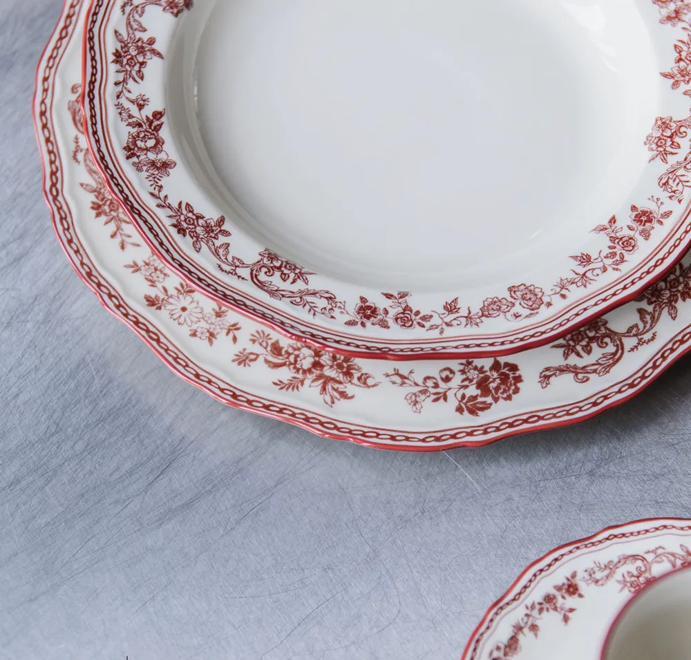 S&P Plat bord 27cm burgundy Cyril - Afbeelding 3