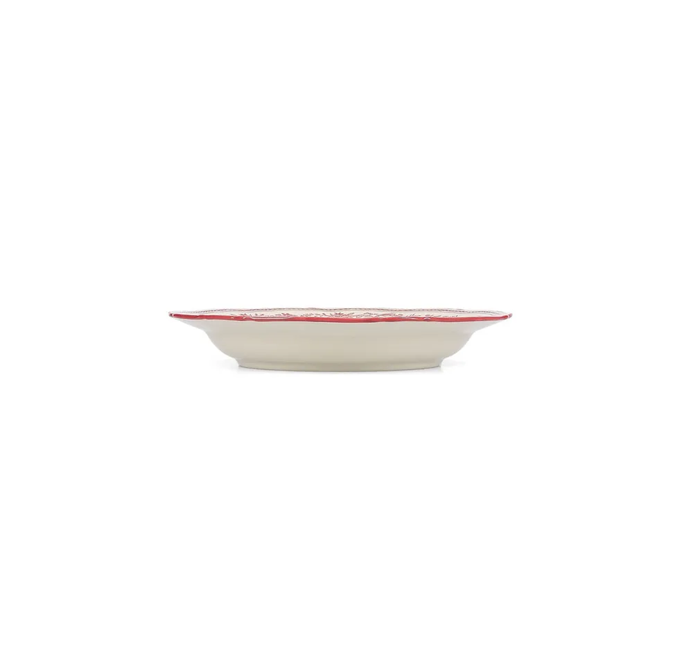 S&P Diep bord 23/17xH4cm burgundy Cyril - Afbeelding 2