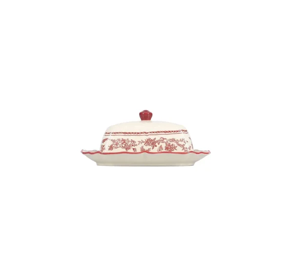 S&P Boterpot 20x14,5xH8,5cm burgundy Cyril
