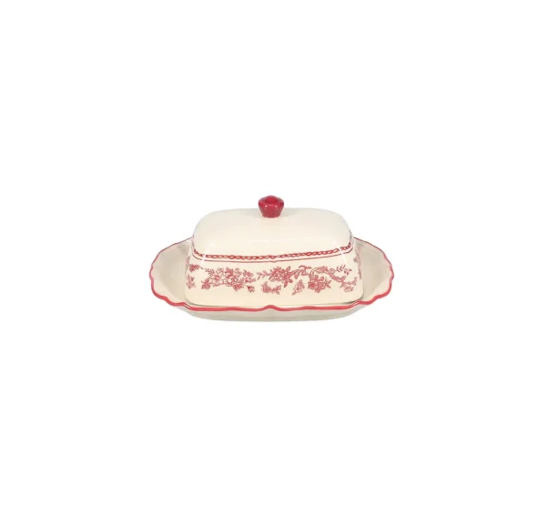 S&P Boterpot 20x14,5xH8,5cm burgundy Cyril