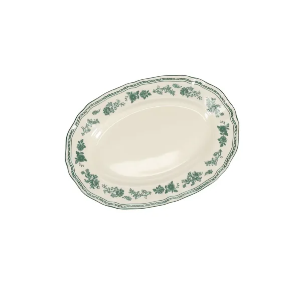S&P Serveerschaal 25,5x18cm ovaal green Cyril