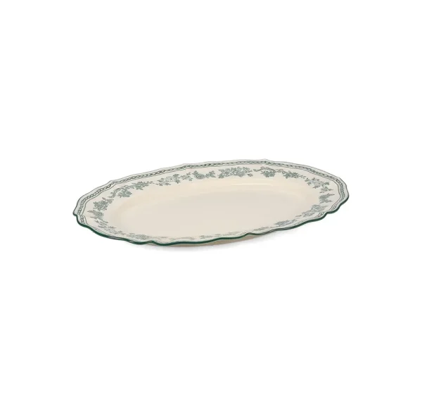 S&P Serveerschaal 32,5x22,5cm ovaal green Cyril