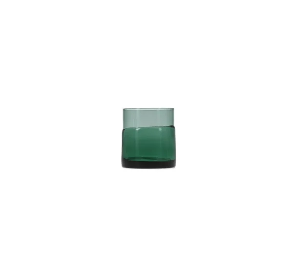S&P Glas 31,5cl groen Mono - set/2