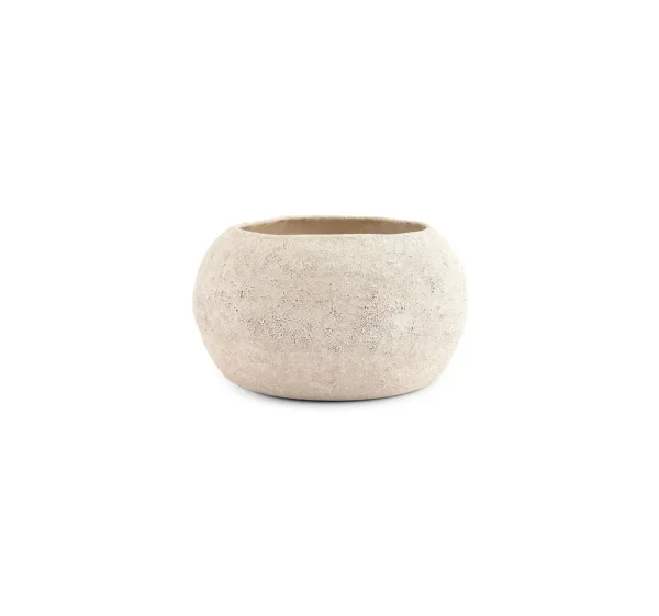 S&P Sierschaal 26xH13,5cm beige Cave