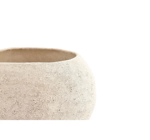 S&P Sierschaal 26xH13,5cm beige Cave