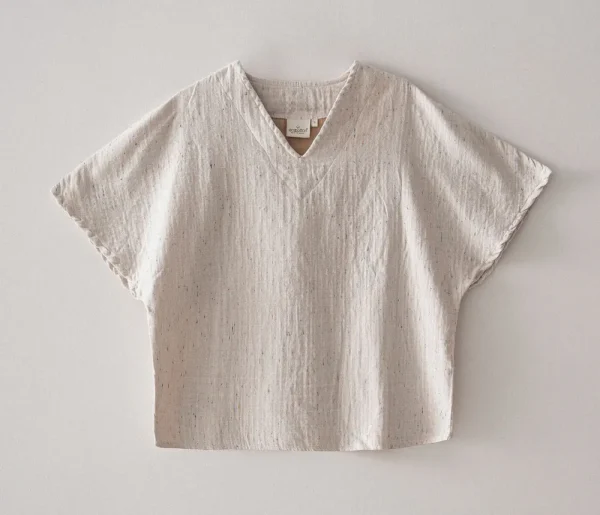 Ecocotton Alinda Damesset Biologisch Katoenen Mousseline Beige