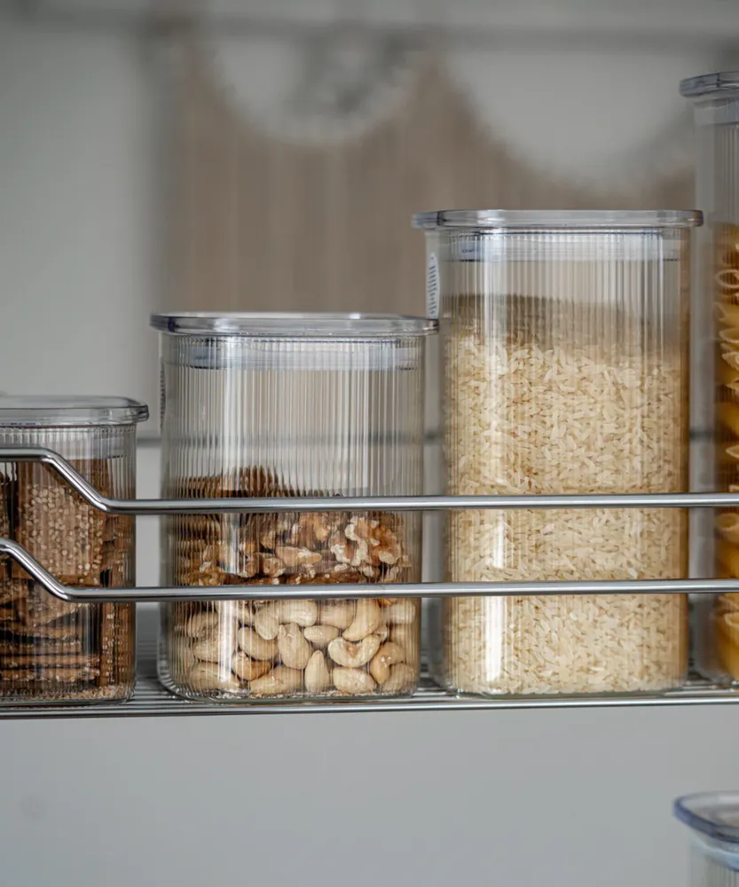 Voorraadpotten Kare Stripe Voordelige Set 16 Delig - Afbeelding 7
