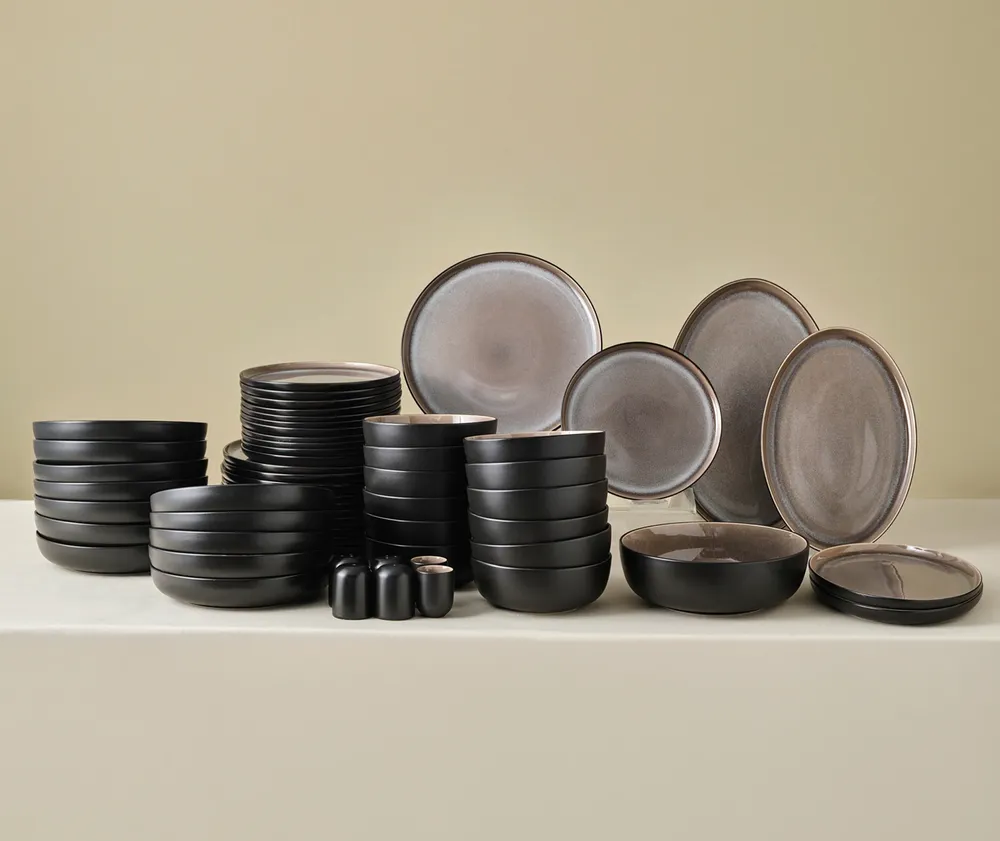 Karaca Earth Collection Mercure 59-Delige 12-Persoons Serviesset
